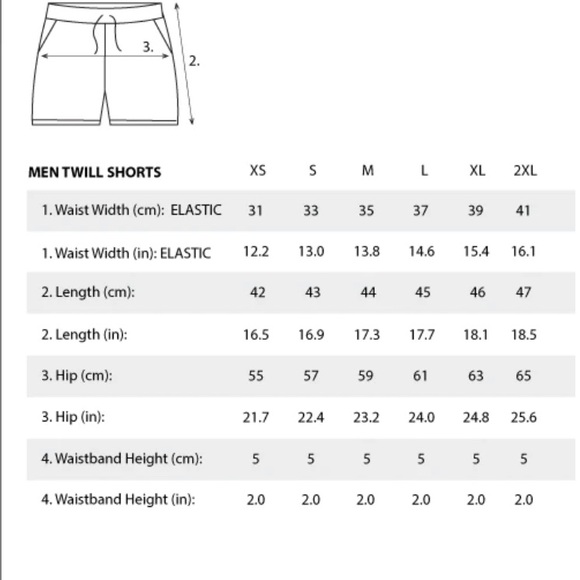 NWT colorful standard teal cotton shorts - Picture 7 of 7